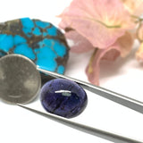 Iolite Oval Cabochon 16x13 mm size Code #i37 Weight 11.5 - AA Quality Natural Iolite Cabs( Pack of 1 Piece)