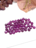 3MM Pink Sapphire Round Cabochon AAA Quality Sapphire cabs • Natural Pink Sapphire • Sapphire Cabochon (Pack of 6 Pcs)