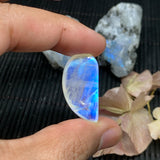 Moonstone Cabochon Code S422 - S425 4A Quality Big Sizes 44x18/ 29x14/ 39x21/38X25 MM Natural Rainbow Moonstone Cabochon Origin India