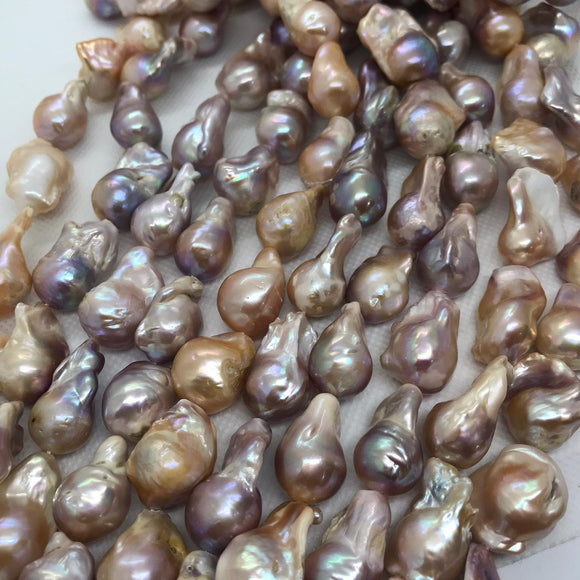 Pink Baroque Freshwater Pearl ,Size Approximate 15X24MM AA Quality, Freshwater pearl , Cultured Pearl baroque shape.