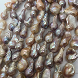 Pink Baroque Freshwater Pearl ,Size Approximate 15X24MM AA Quality, Freshwater pearl , Cultured Pearl baroque shape.