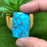 Sky Copper Turquoise Cabochon Code #S17 - S20 -Natural gemstone cabochon- Natural Turquoise Cabs- Turquoise Loose Stones