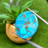 Sky Copper Turquoise Cabochon -Code #S25-S28- Natural gemstone cabochon- Natural Turquoise Cabs- Turquoise loose stones