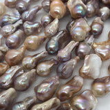 Pink Baroque Freshwater Pearl ,Size Approximate 15X24MM AA Quality, Freshwater pearl , Cultured Pearl baroque shape.