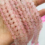 8MM Morganite Multi Round Beads, AAA Quality Beads , Perfect making in wholesale price