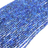 Kyanite 3MM Faceted Round , Top Quality Kyanite beads, 40 cm Length- Kyanite Faceted Round, Blue Kyanite