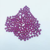 3MM Garnet Round Cabs, Pack of 10 Pc, Good quality Cabochons , natural red garnet , red garnet cabs