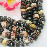 Jasper 10MM  heishi Beads,  AA Quality, Gemstone beads .length 15.5”