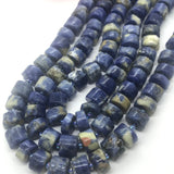 Sodalite 10MM  heishi Beads,  AA Quality, Gemstone beads .length 15.5”