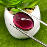 Garnet Oval Cabochon 22x16 mm size - Code #G25- G30- Big Garnet Cabs - AAA Quality - Garnet Oval Cabs - Garnet Loose Stone