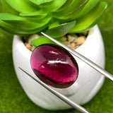 Garnet Oval Cabochon 16X12 mm size -Garnet Cabs - AAA Quality - Garnet Oval Cabs - pack of 1 pc Garnet Loose Stone