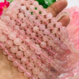 8MM Morganite Multi Round Beads, AAA Quality Beads , Perfect making in wholesale price