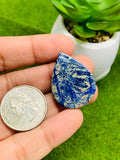 Azurite Matrix Cabochon Code #AZ11-AZ14 - Natural Azurite Cabs- Azurite Matrix Cabochons- Azurite Pendant Stone
