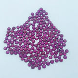 2.5MM Garnet Round Cabs, Pack of 10 Pc, Good quality Cabochons , natural red garnet , red garnet cabs