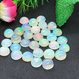 9MM Ethiopian Opal Round Pack 1 Pcs- AAAA Quality (4A Grade) Opal Cabochon - Ethiopian Opal Round Cabochon