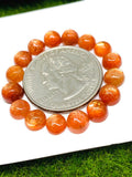 Sunstone Cabs 6 mm -Pack of 5 Pieces  -AAA Quality -Natural Sunstone Cabs- Sunstone Round Cabs