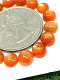 Sunstone Cabs 6 mm -Pack of 5 Pieces  -AAA Quality -Natural Sunstone Cabs- Sunstone Round Cabs