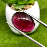 Garnet Oval Cabochon 22x16 mm size - Code #G25- G30- Big Garnet Cabs - AAA Quality - Garnet Oval Cabs - Garnet Loose Stone