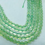 8 MM Prehnite Round , AAA quality , Length 40CM natural gemstone beads, Round beads . Prehnite gemstone beads