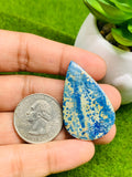 Azurite Matrix Cabochon Code #AZ15-AZ18- Natural Azurite Cabs- Azurite Matrix Cabochons- Azurite Pendant Stone