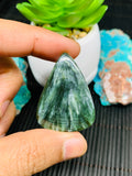 Seraphinite Cabochon Code #S41 to S48 - AAA Quality -  Natural gemstone cabochon- Natural Seraphinite Cabs