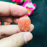 Horn Coral Cabochon , code #7-14 , Natural coral cabs , Origin Utah, USA . coral loose stone