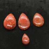 Horn Coral Cabochon , code #15-18 , Natural coral cabs , Origin Utah, USA . coral loose stone