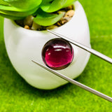 Garnet Round Cabochon 14 mm Size -AAAA Quality - Garnet Round Cabs - Garnet Stones