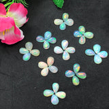 Ethiopian Opal Pear 8X5mm  size Cabs Pack of 2 Pieces -Code EO#7 AAA Quality (AAA Grade) Opal Cabochon - Ethiopian Opal Pear Cabochon