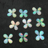 Ethiopian Opal Pear 8X5mm size Cabs Pack of 2 Pieces -Code EO#7 AAA Quality (AAA Grade) Opal Cabochon - Ethiopian Opal Pear Cabochon