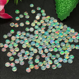 3MM Ethiopian Opal Round Pack 10 Pcs- AAAA Quality (4A Grade) Opal Cabochon - Ethiopian Opal Round Cabochon