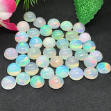 9MM Ethiopian Opal Round Pack 5 Pcs- AAAA Quality (4A Grade) Opal Cabochon - Ethiopian Opal Round Cabochon