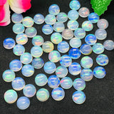 8MM Ethiopian Opal Round Pack 1 Pcs- AAAA Quality (4A Grade) Opal Cabochon - Ethiopian Opal Round Cabochon,blue green flash