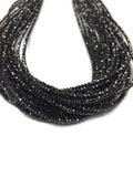 Black Diamond Faceted, Diamond Beads AAA Quality, Good Shining , stunning quality diamond beads size 1.5-2.5MM