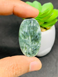 Seraphinite Cabochon Code #S1 to S8 - AAA Quality -  Natural gemstone cabochon- Natural Seraphinite Cabs