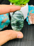 Seraphinite Cabochon Code #S41 to S48 - AAA Quality -  Natural gemstone cabochon- Natural Seraphinite Cabs