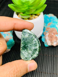 Seraphinite Cabochon Code #S41 to S48 - AAA Quality -  Natural gemstone cabochon- Natural Seraphinite Cabs