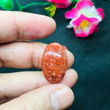 Horn Coral Cabochon , code #7-14 , Natural coral cabs , Origin Utah, USA . coral loose stone