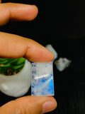 Moonstone Cabochon Code B33- B36 - AAA Quality - Blue Flash Natural Rainbow Moonstone Cabochon - Origin India