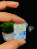 Moonstone Cabochon Code B33- B36 - AAA Quality - Blue Flash Natural Rainbow Moonstone Cabochon - Origin India