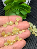 Yellow Sapphire Cabochon 5x7 mm Size -Pack of 5 Pcs -AAA Quality Sapphire cabs • Natural Yellow Sapphire • Sapphire Cabochon