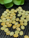 Yellow Sapphire Cabochon 5x7 mm Size -Pack of 5 Pcs -AAA Quality Sapphire cabs • Natural Yellow Sapphire • Sapphire Cabochon