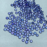 6 PCs Tanzanite Faceted 4MM  Round, -Good Quality Natural Tanzanite Cut stone, Pack of 6 PCs.