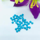 3MM Turquoise Natural Sleeping Beauty Turquoise Cabs , Pack of 4Pcs Pcs Quality AAA+ , American Turquoise cabochon