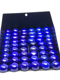 6mm Round Blue Lapis Lazuli Cabochon | Pack of 4 Pcs | AAA Quality | Round Lapis Cabochons | 6mm Lapis Cabochons | Lapis Golden Pyrite