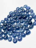 Blue Sapphire Cabochon 4x5 mm Size - Pack of 6 Pcs -AAA Quality Sapphire Oval cabs • Natural Blue Sapphire • Sapphire Cabochon