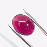Garnet Oval Cabochon 16X12 mm size -Garnet Cabs - AAA Quality - Garnet Oval Cabs - pack of 1 pc Garnet Loose Stone