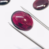 Garnet Oval 13X18 MM Cabs, Pack of 1 Pieces, Good quality Cabochons , natural red garnet , garnet cabs , Origin India