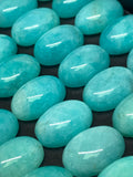 Amazonite  13X18 MM Oval Cabochons | Pack of 2 Pcs | AAA Quality | Natural Peruvian Amazonite Cabochons