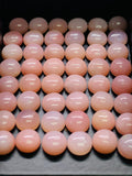 Pink Opal Cabochon 6 mm size - Pack of 4 Pieces  - AAA Quality - Natural Pink Opal Cabochon - Pink Opal Cabs